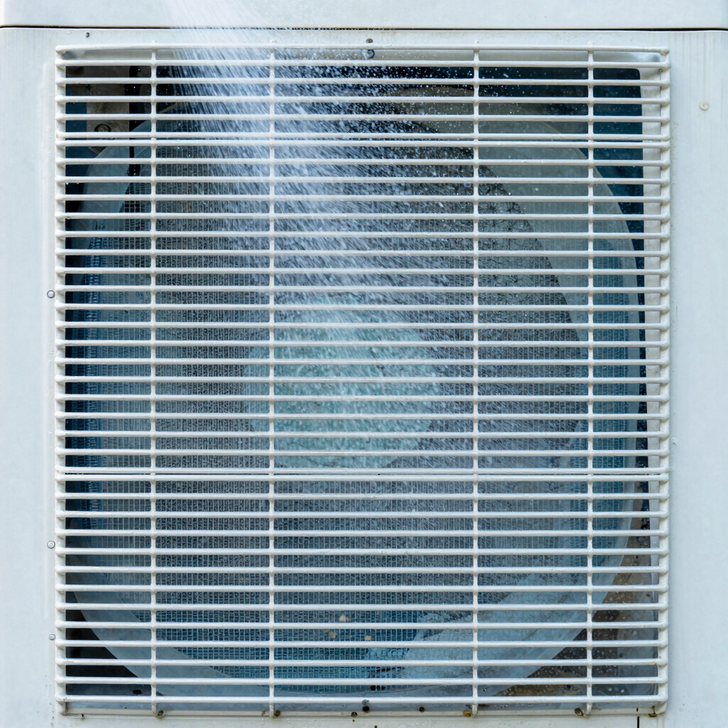AC Condenser Coil Deep Cleaning