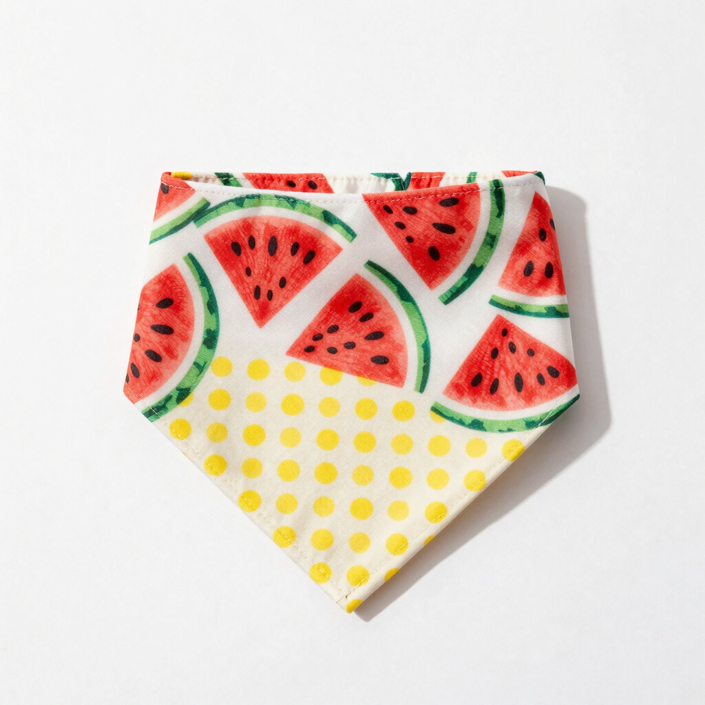 Bandana Reversible Sandia y Puntos