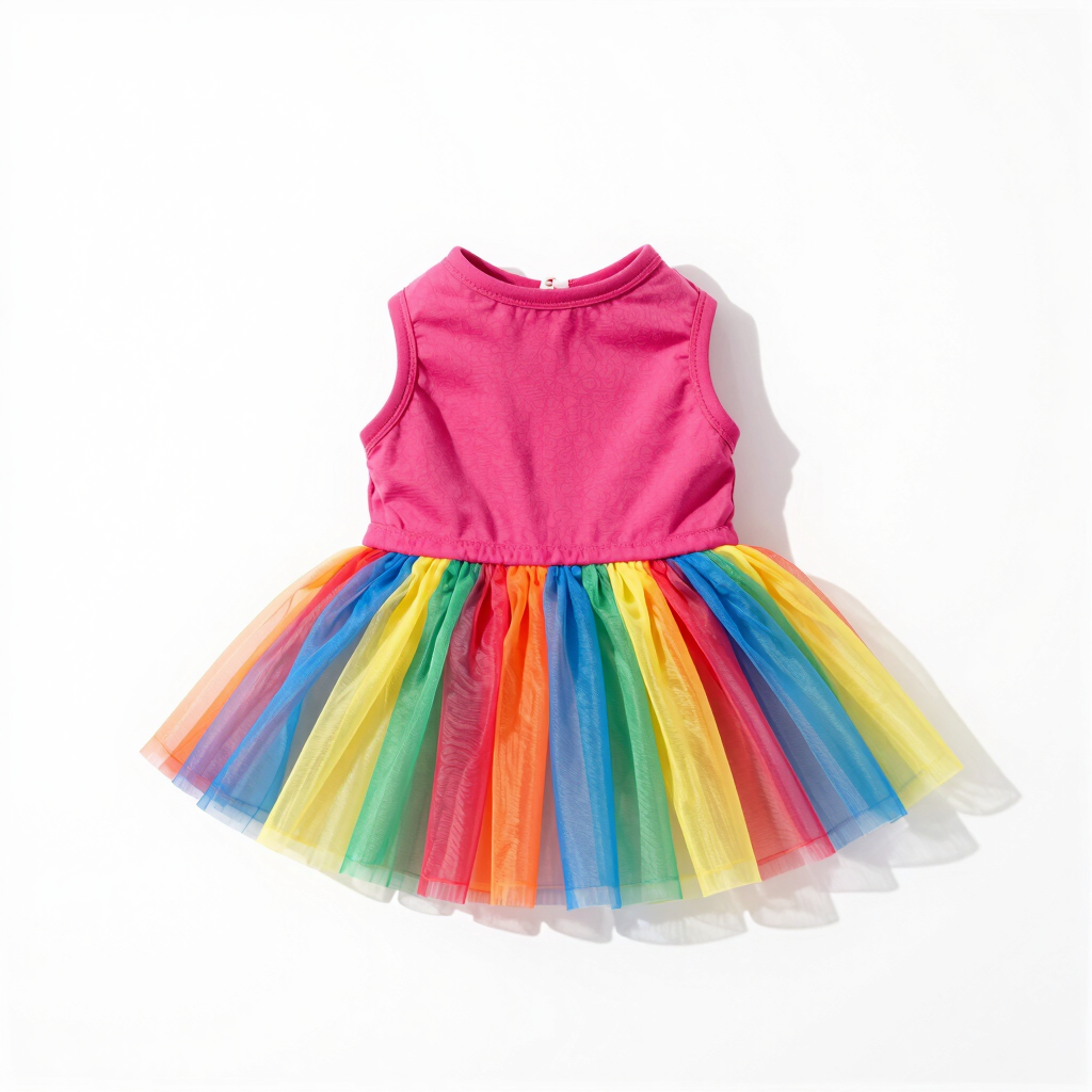 Vestido de Tul Fiesta de Colores