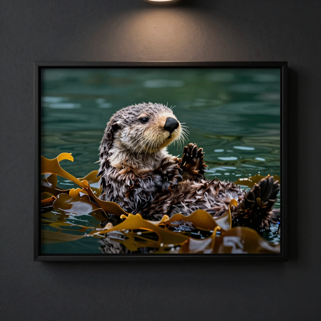 Pacific Sea Otter Fine Art Print