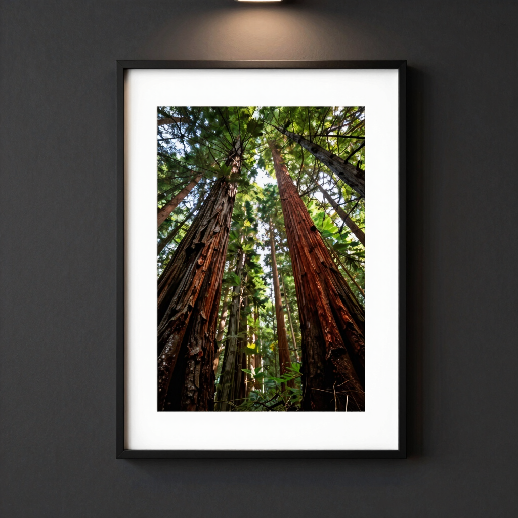 Redwood Giants Canopy Print
