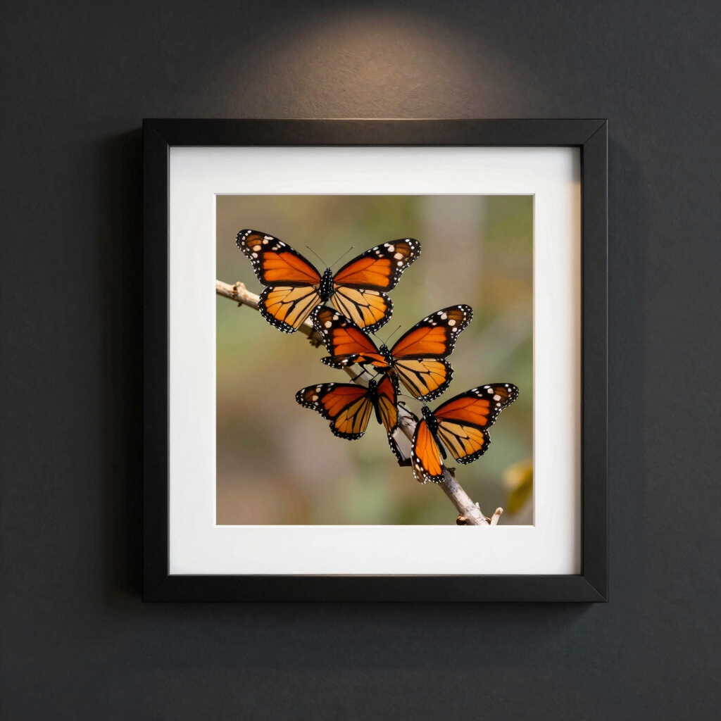 Monarchs of the Grove Print