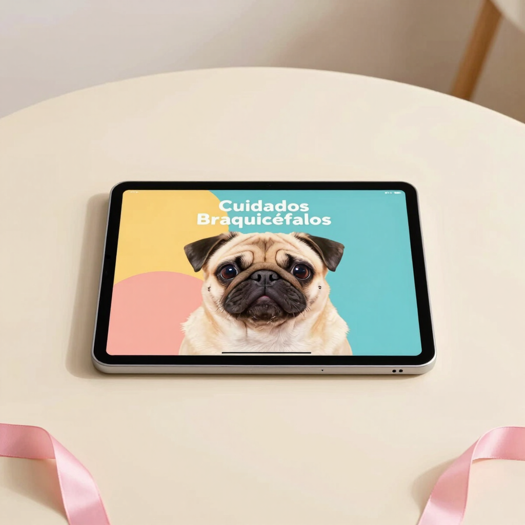 Guía Digital: Cuidado del Perro Braquicéfalo