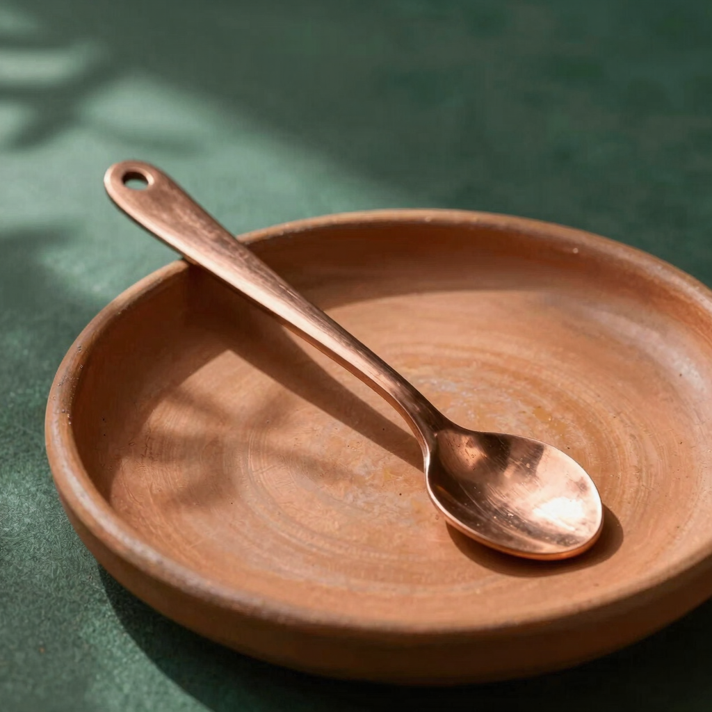 Pure Copper Tongue Scraper
