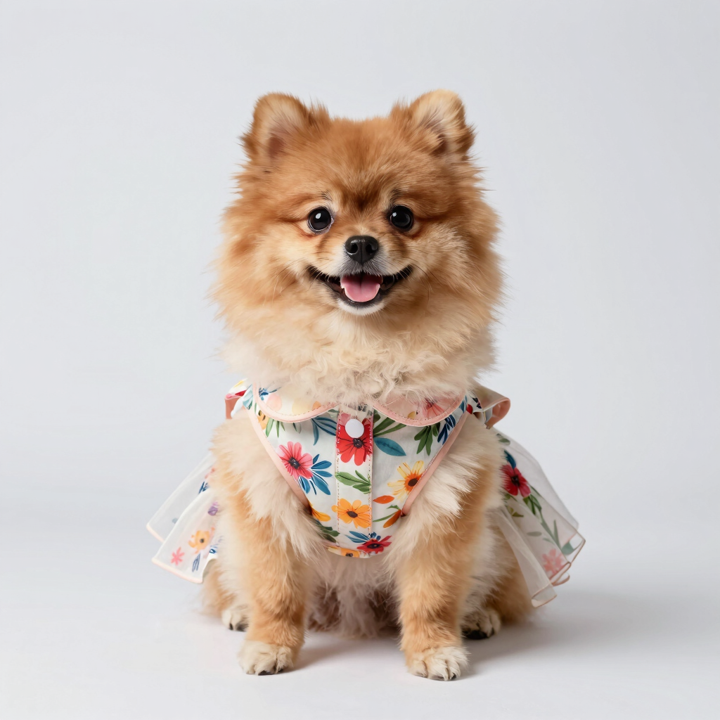Vestido de Flores Primavera para Perrita