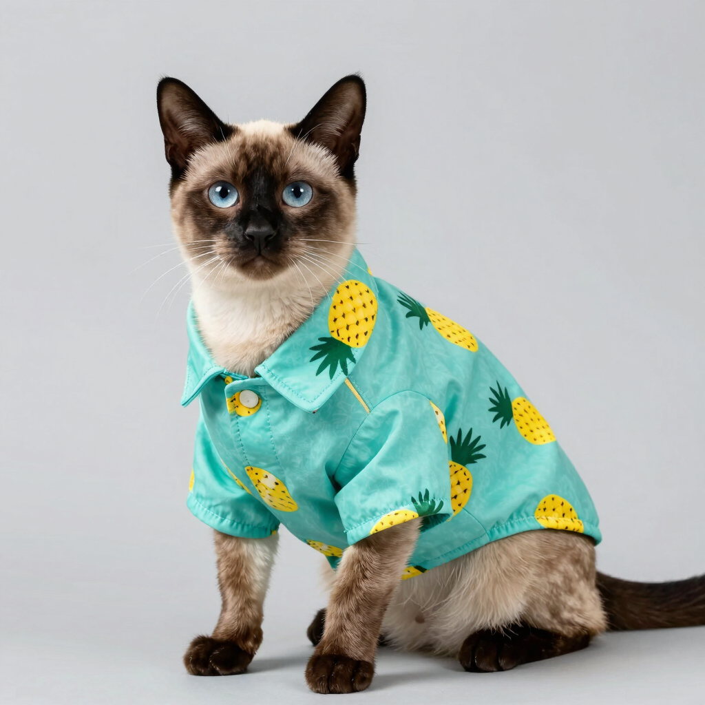 Camisa Playera Malibú para Gato