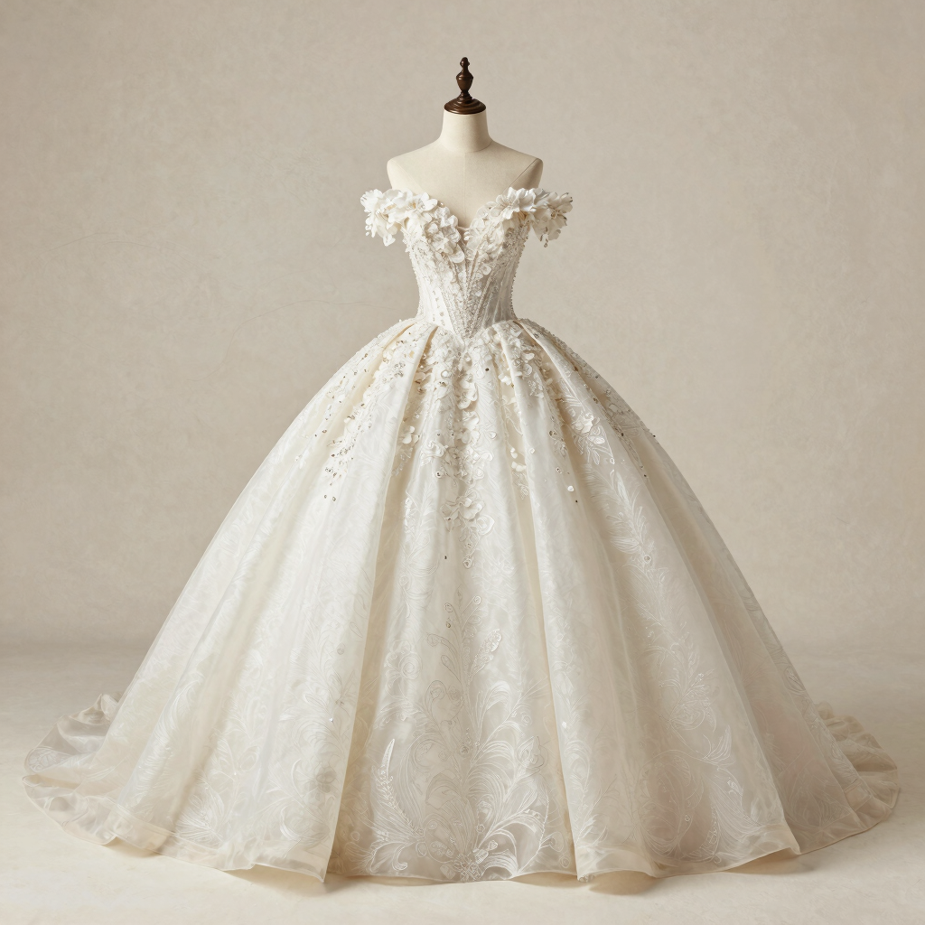 Luxury Princess Bridal Gown