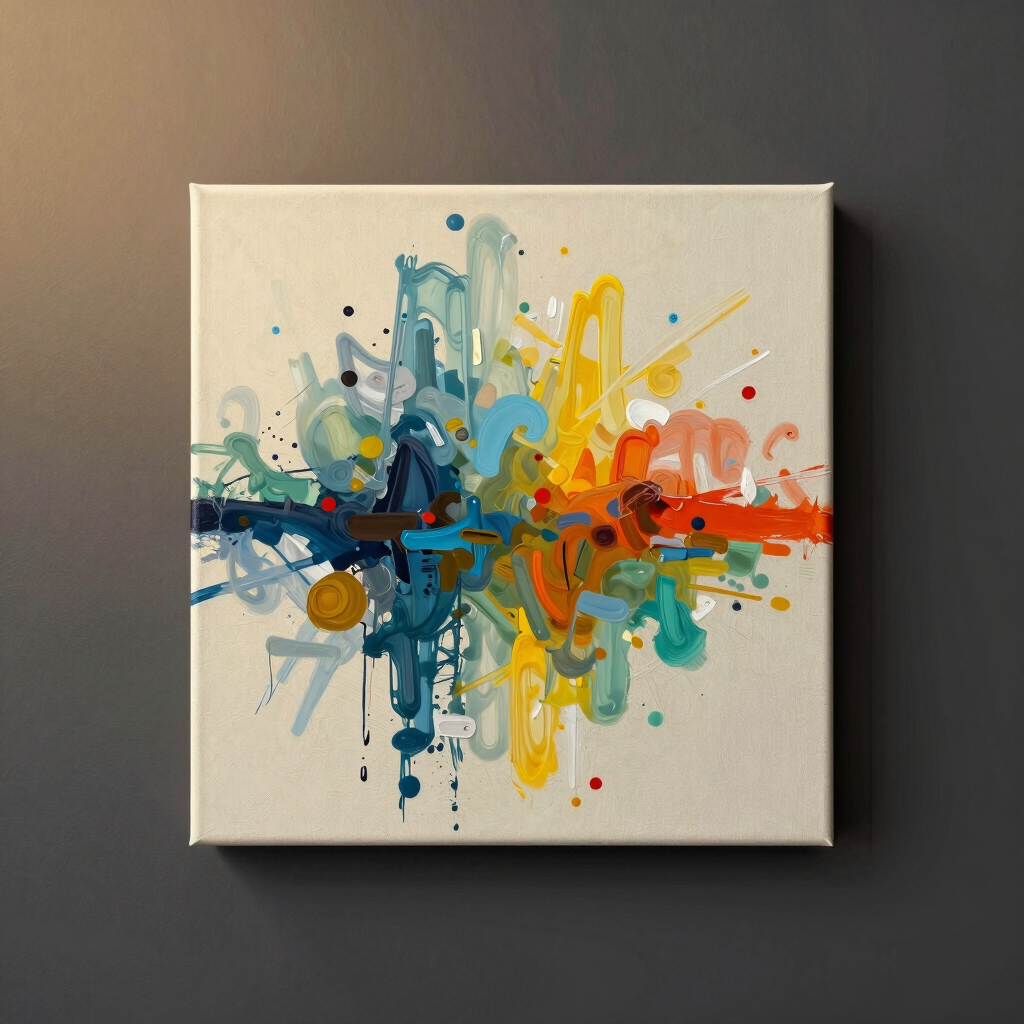 Canvas de Arte Original 'Inicios'