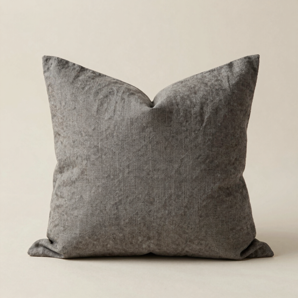 Linen Throw Pillow Cover