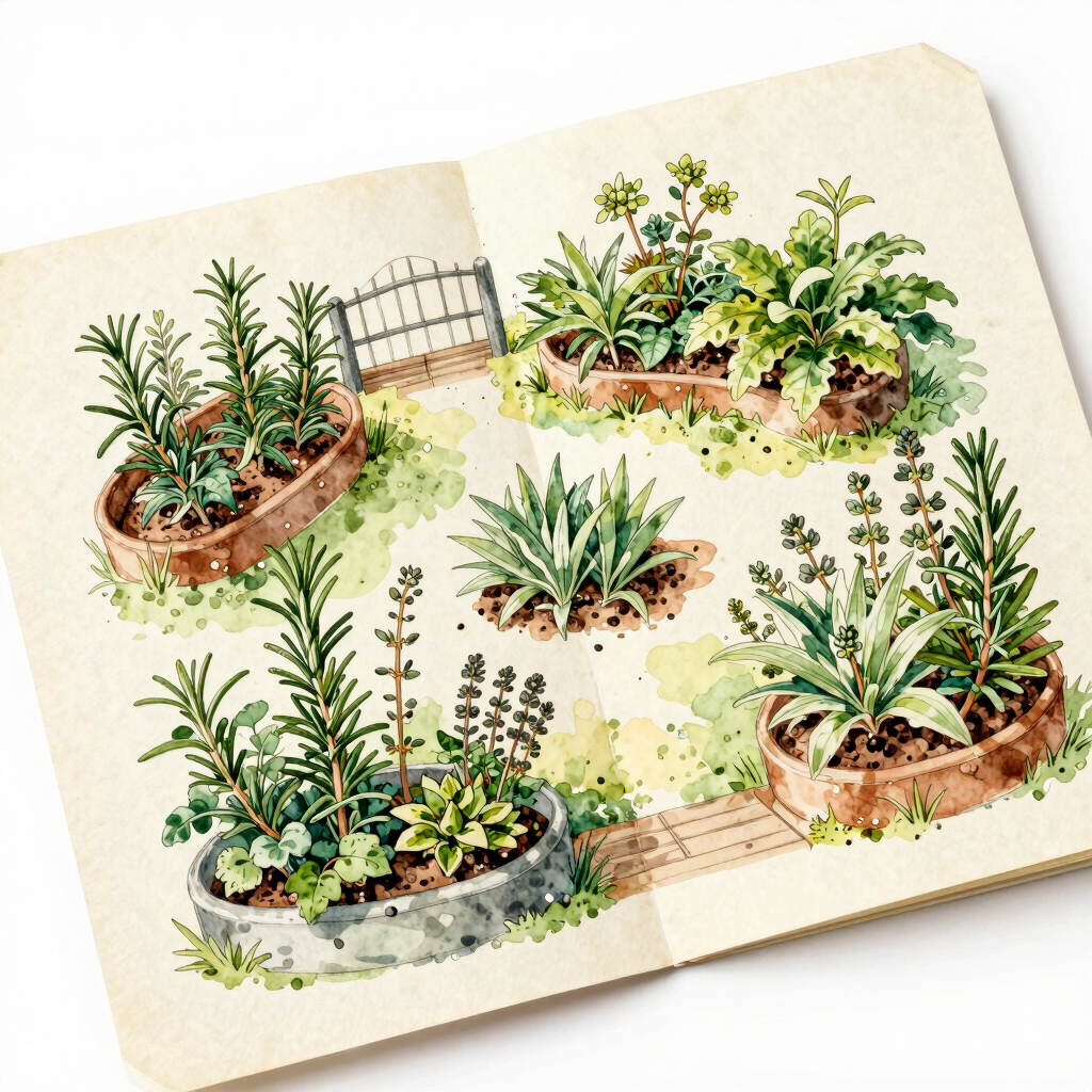 Accompagnement 'Jardin de Simples'