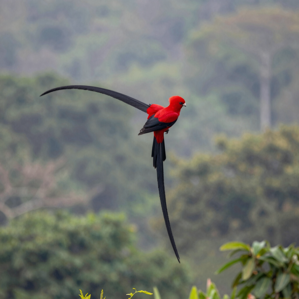 Red Bird of Paradise Canopy Search