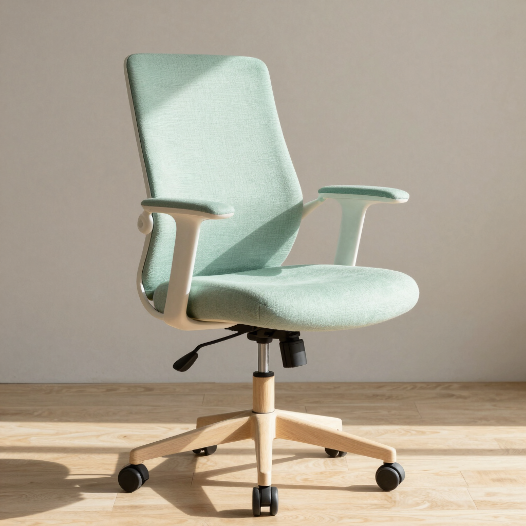 Lycke Pastel Swivel Desk Chair