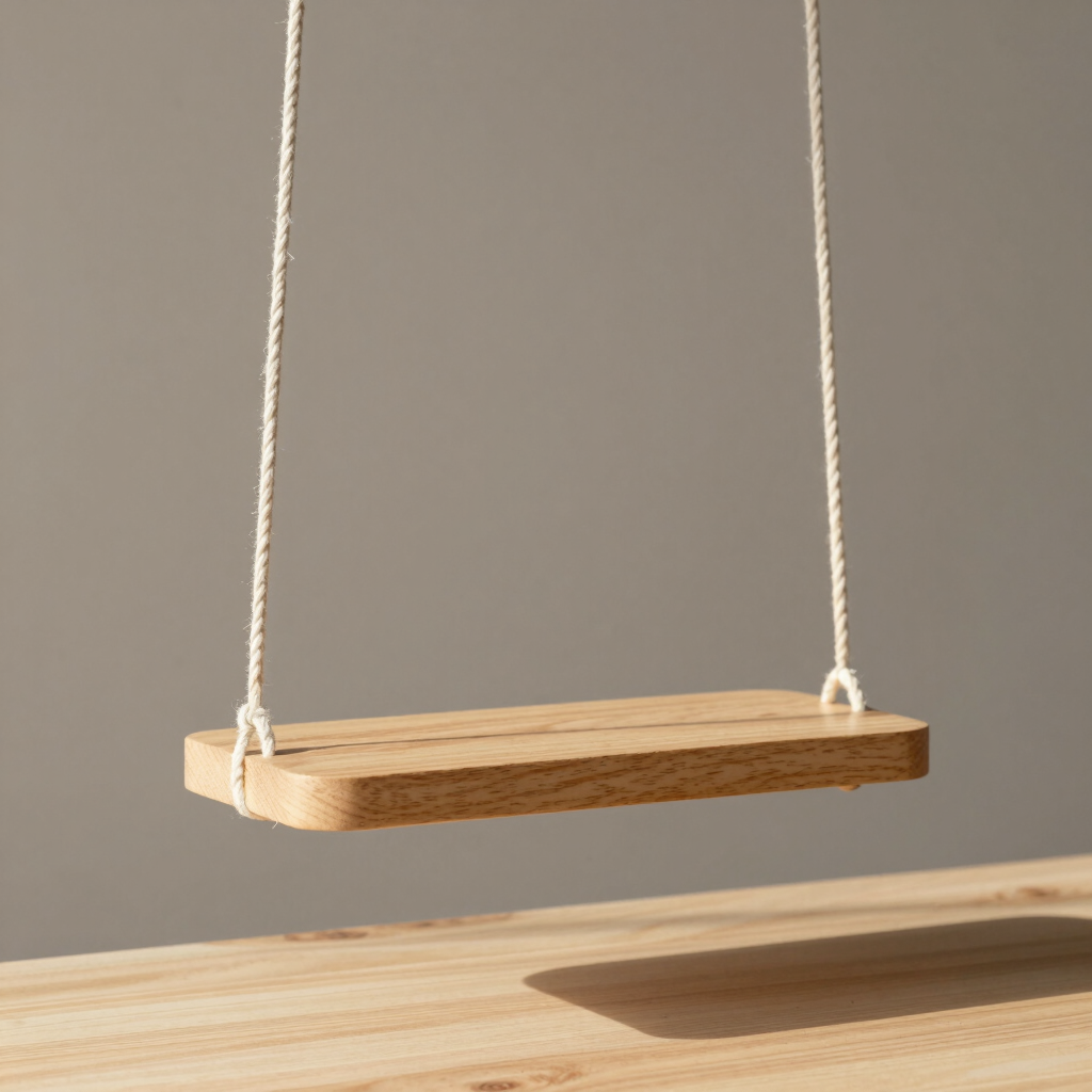 Alva Birch Wall Hanging Shelf