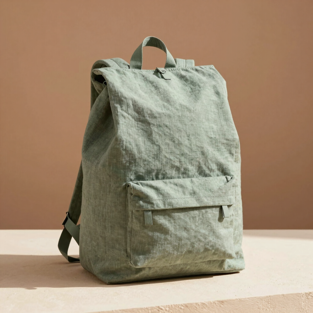 Mochila Textil Minimalista Sage