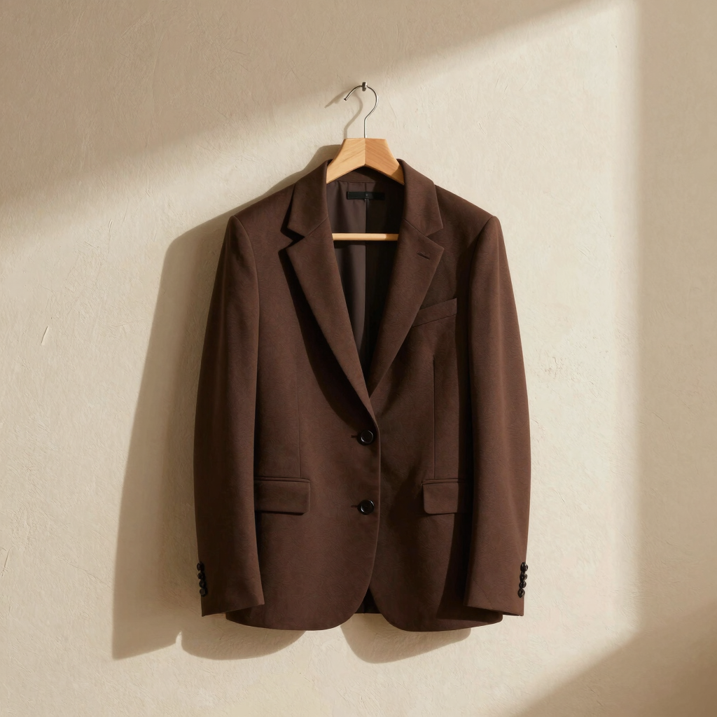 Blazer Alfaiataria Chocolate