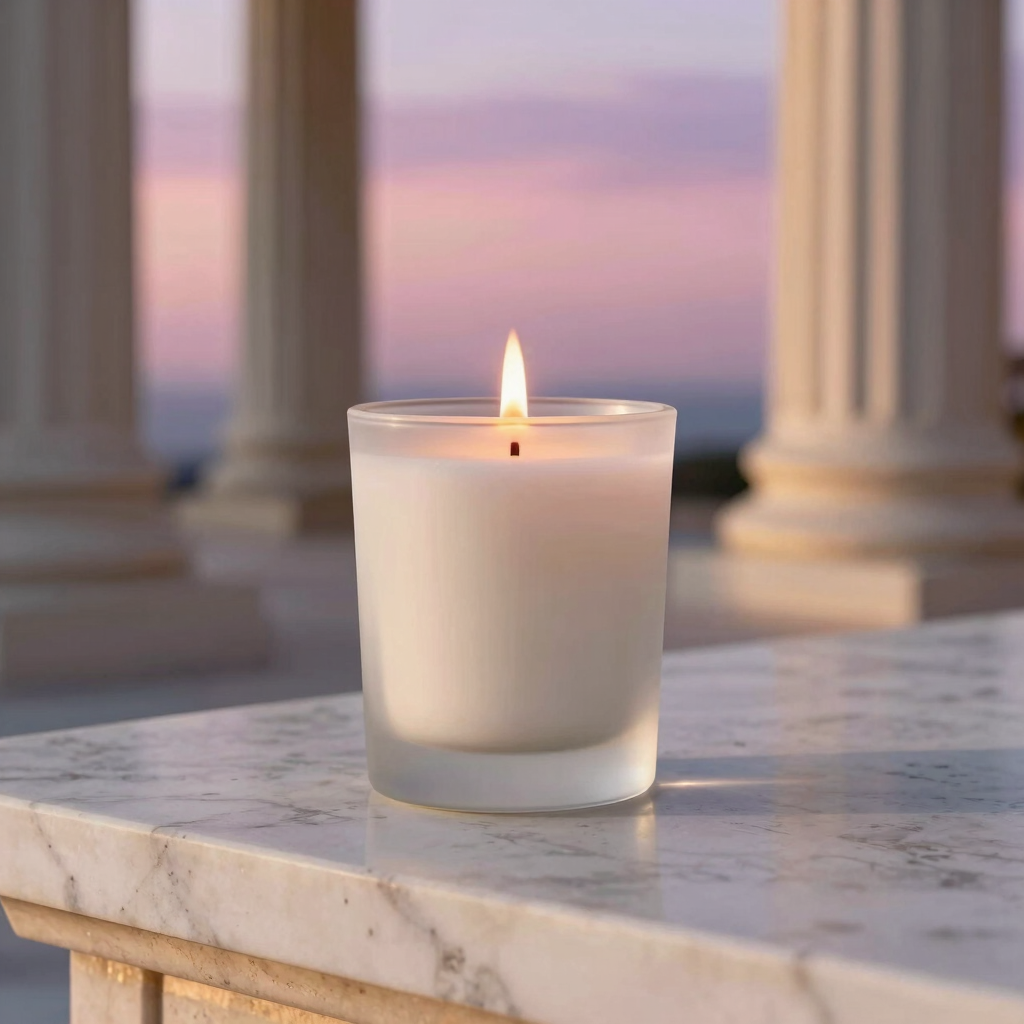 Mediterranean Amber Scented Candle