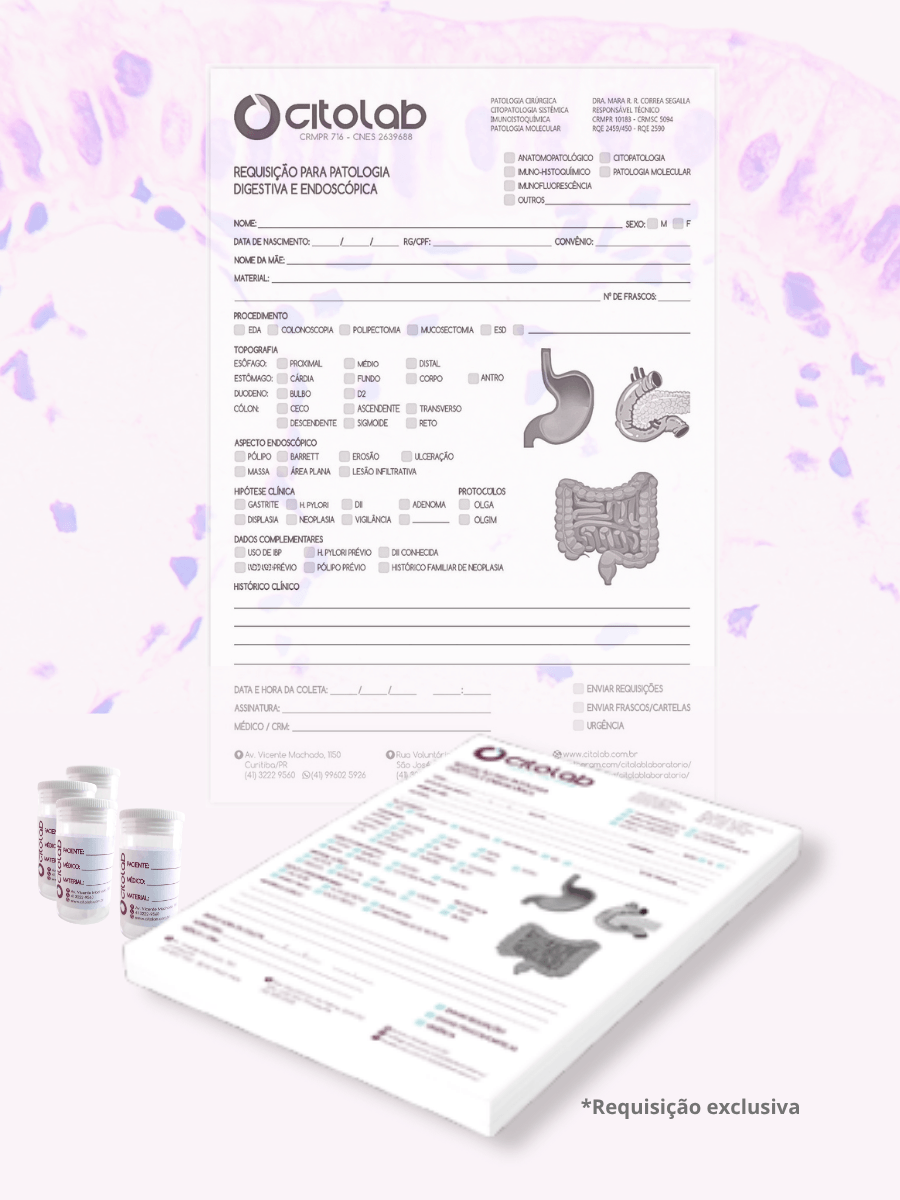 Requisição Digestiva Citolab