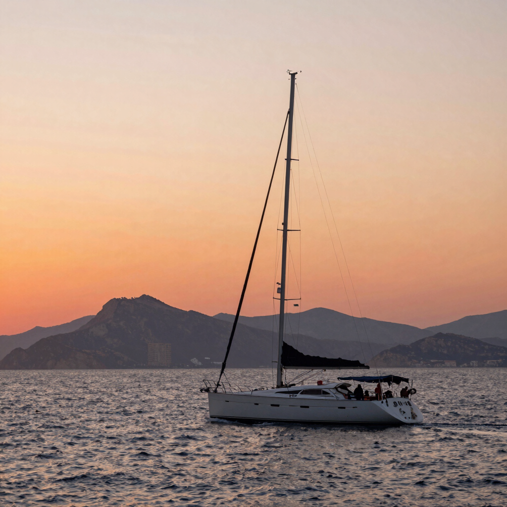 Paseo en Barco al Atardecer por el Poniente