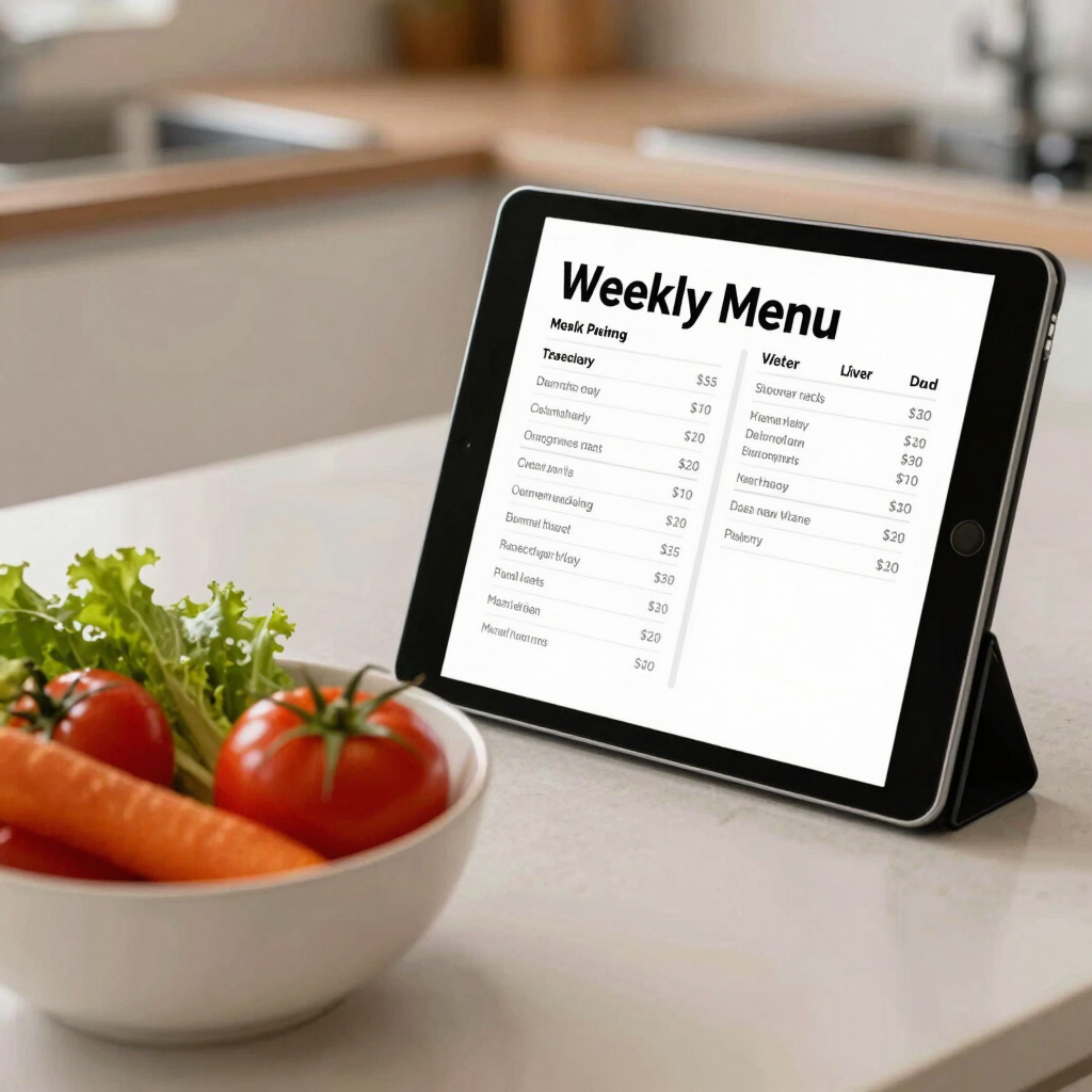 Weekly Menu Planning Consultation