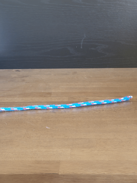 How to tie Overhand Knot animation