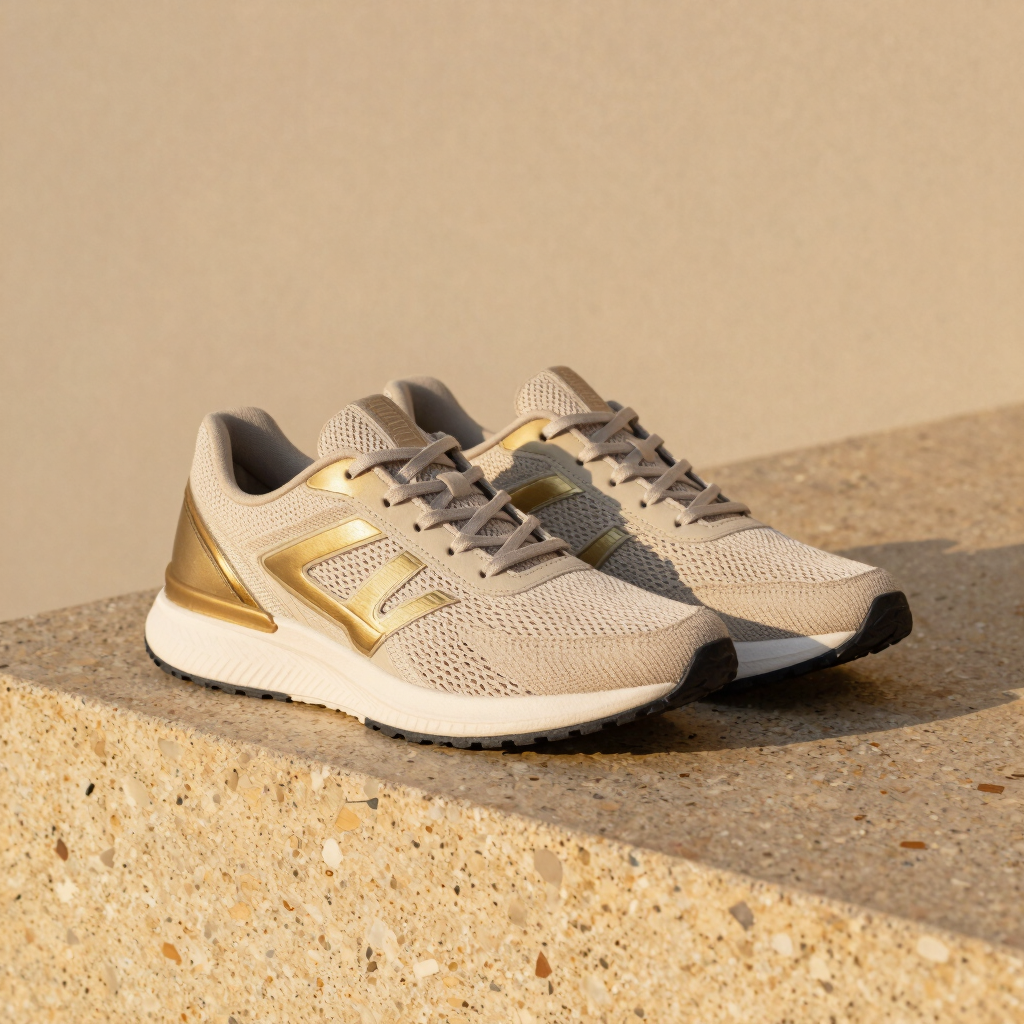 Sneakers de Course Performance Gold
