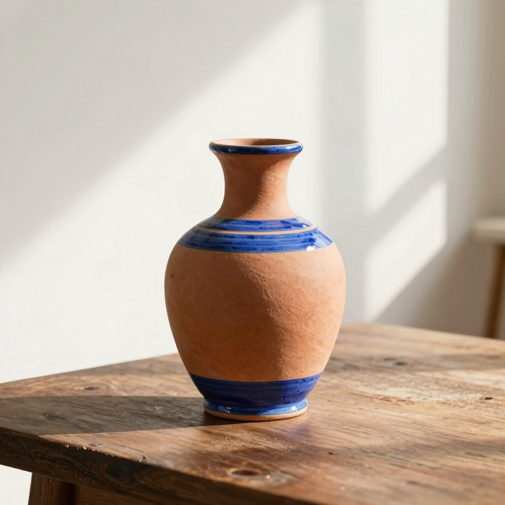 Vaso Abraço de Argila