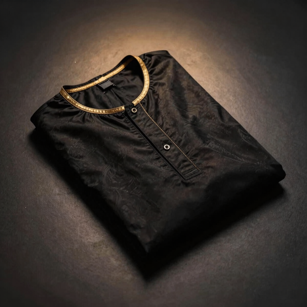 Royal Gold Kurta Pyjama Set