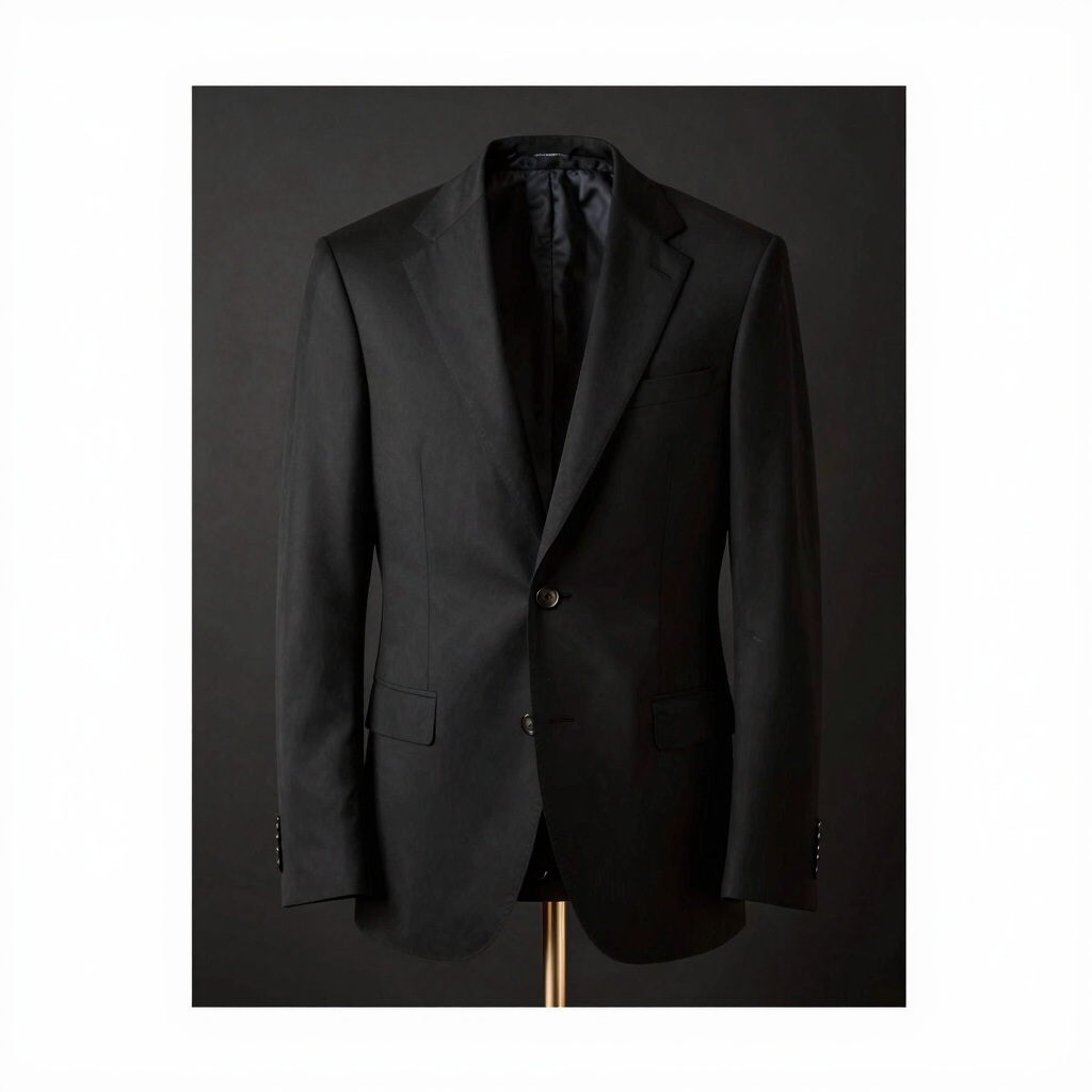 Tailored Italian Wool Suit Blazer