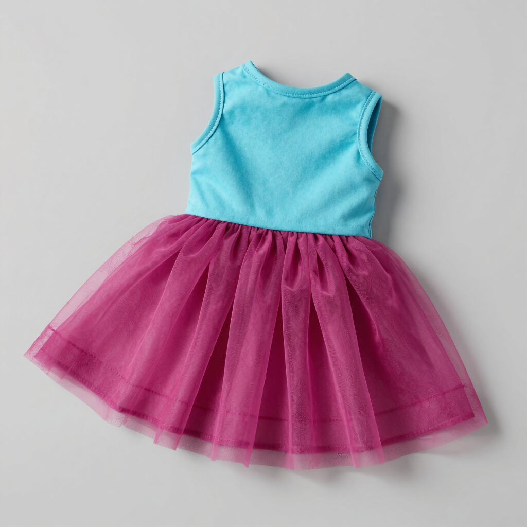 Vestido de Tul Rosas de Celaya
