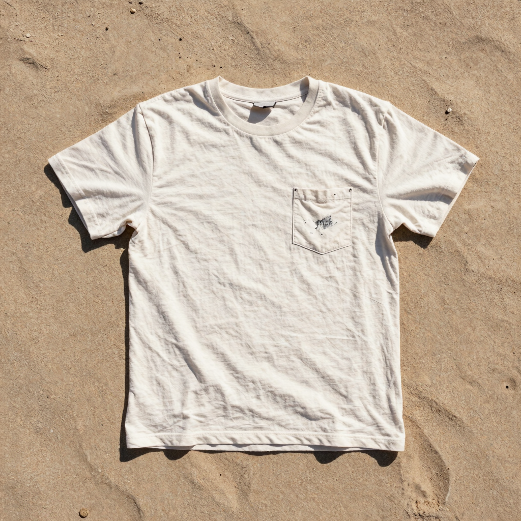 Cracked Ink Pocket Tee