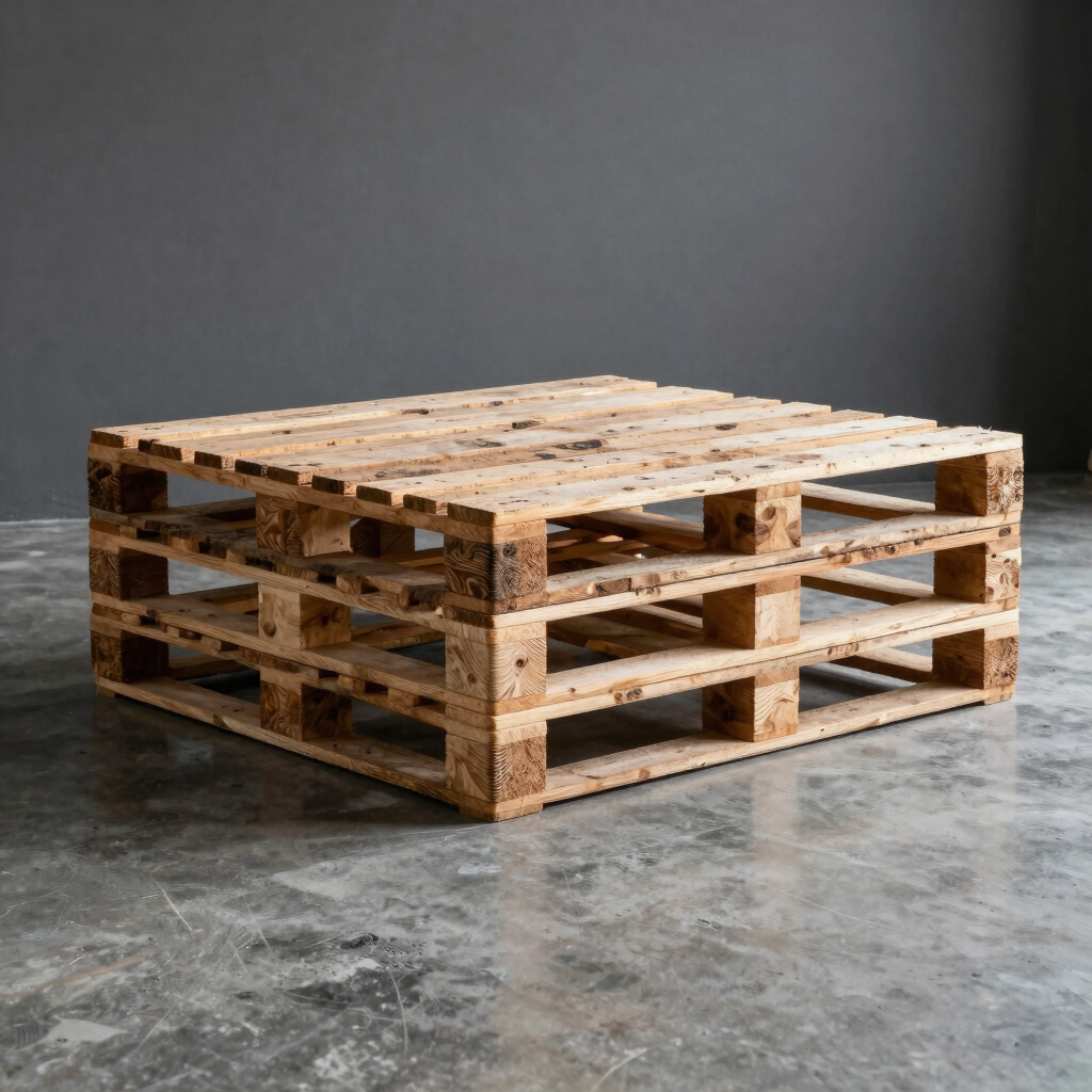 Eco-Friendly Recycled Wood Pallet