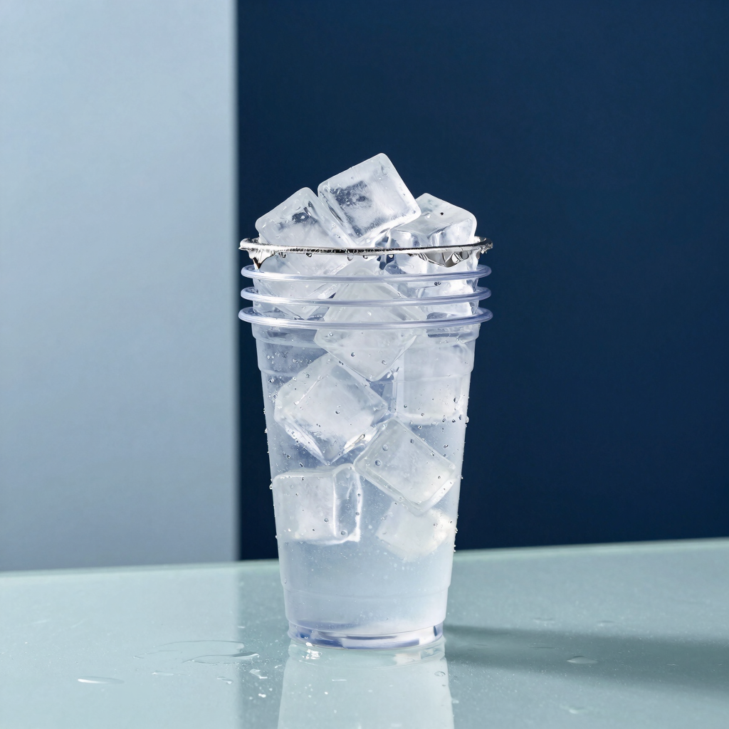 Pre-Filled Party Ice Cups