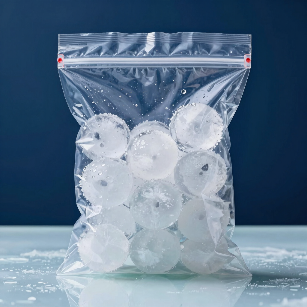 Crystal Clear Sphere Ice Bag