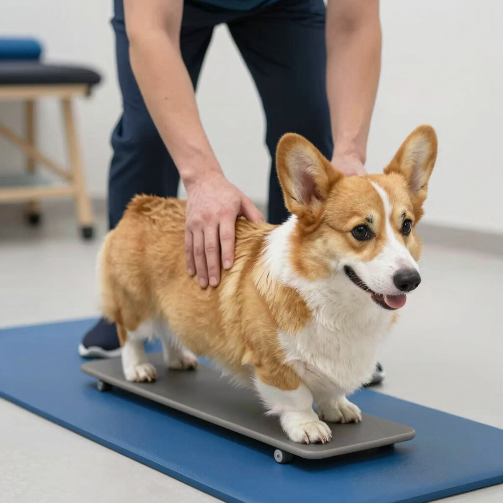 Veterinary Physiotherapy Session