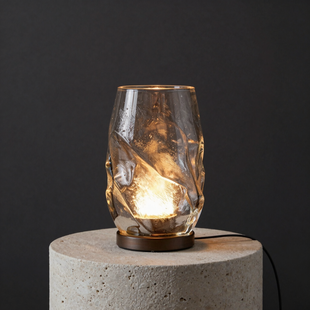 Lumina Slump Glass Lamp