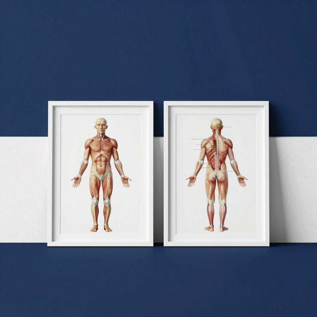 Comprehensive Anatomy Poster Set