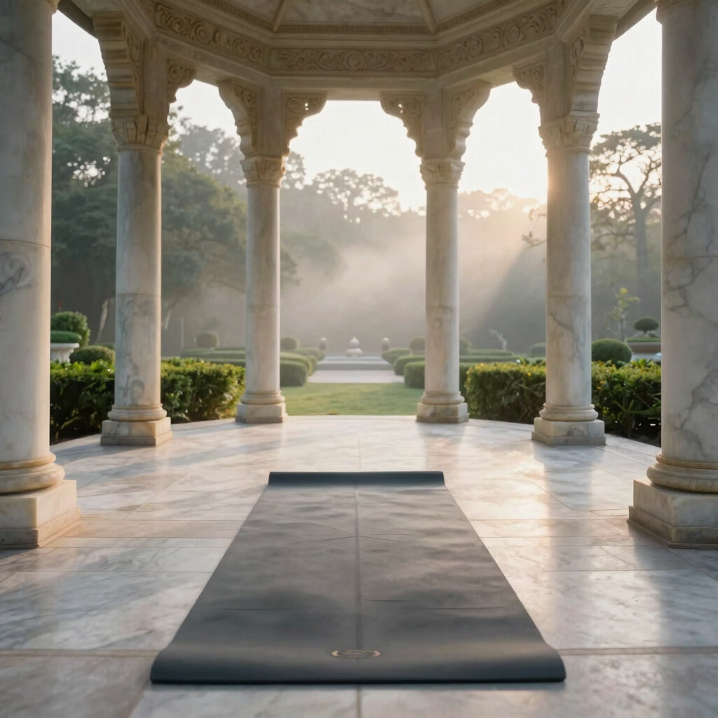 Sunrise Yoga at the Palace Pavilions