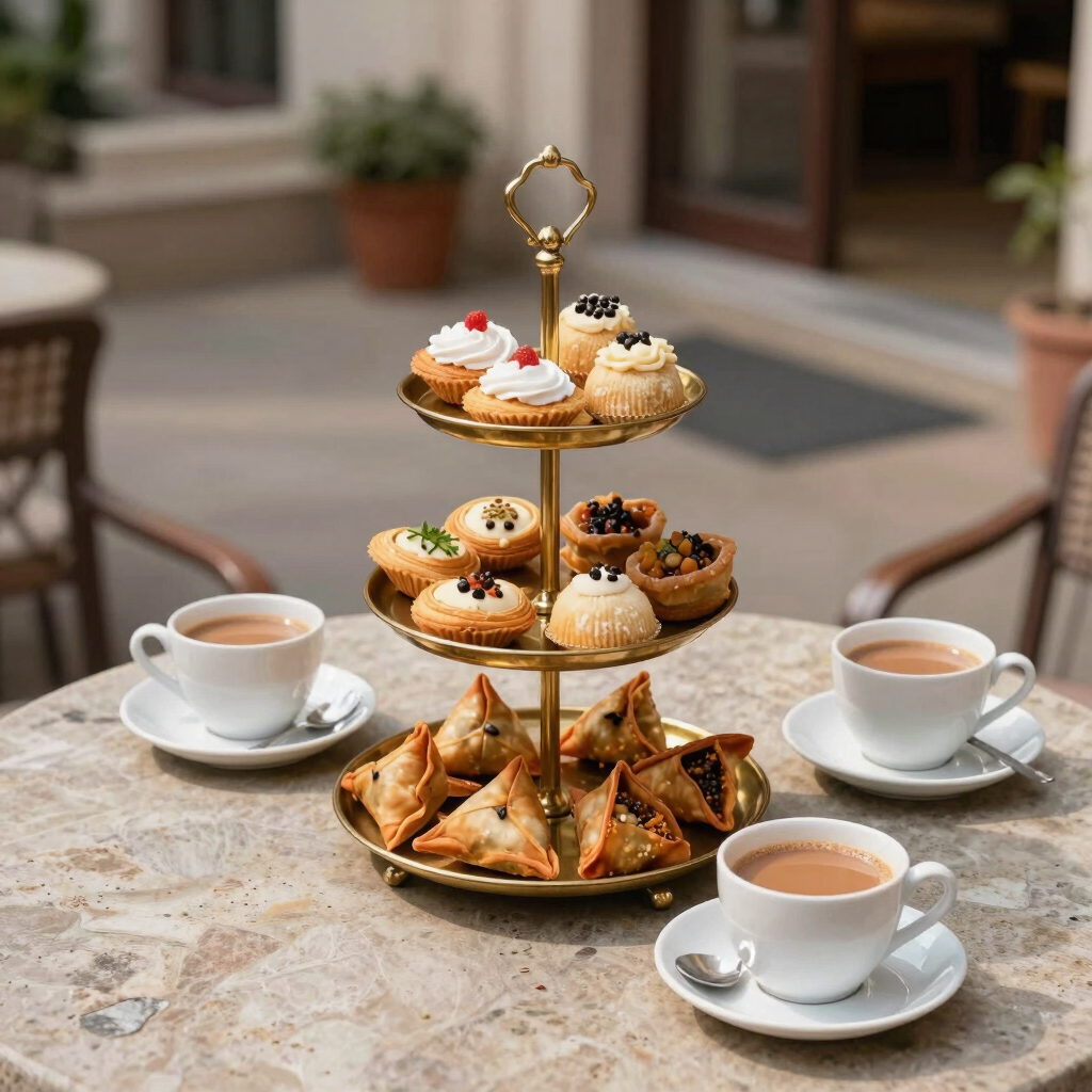 High Tea at Kanak Courtyard