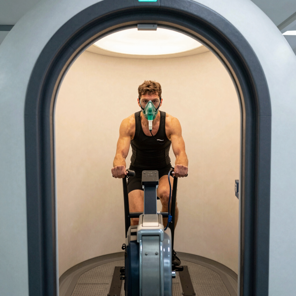 Hypoxie-Höhentraining Session