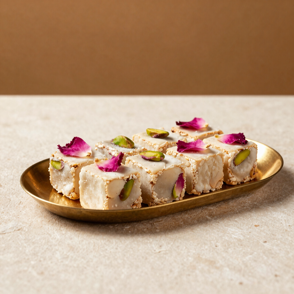 Royal Rose & Pistachio Chamcham