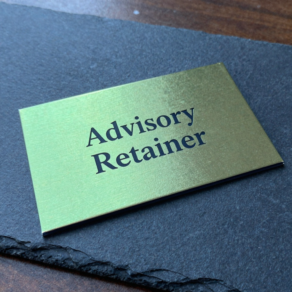 Quarterly Advisory Retainer