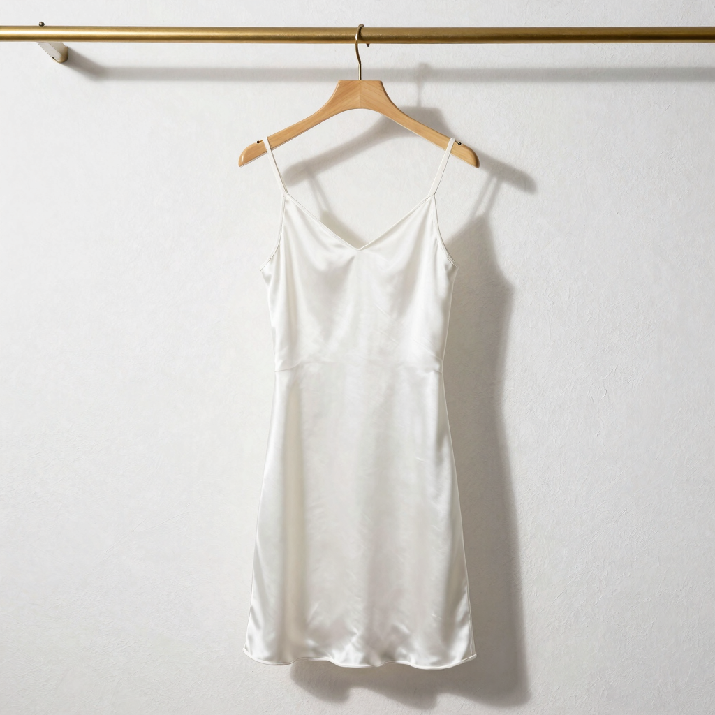 Empire Silk Slip Dress