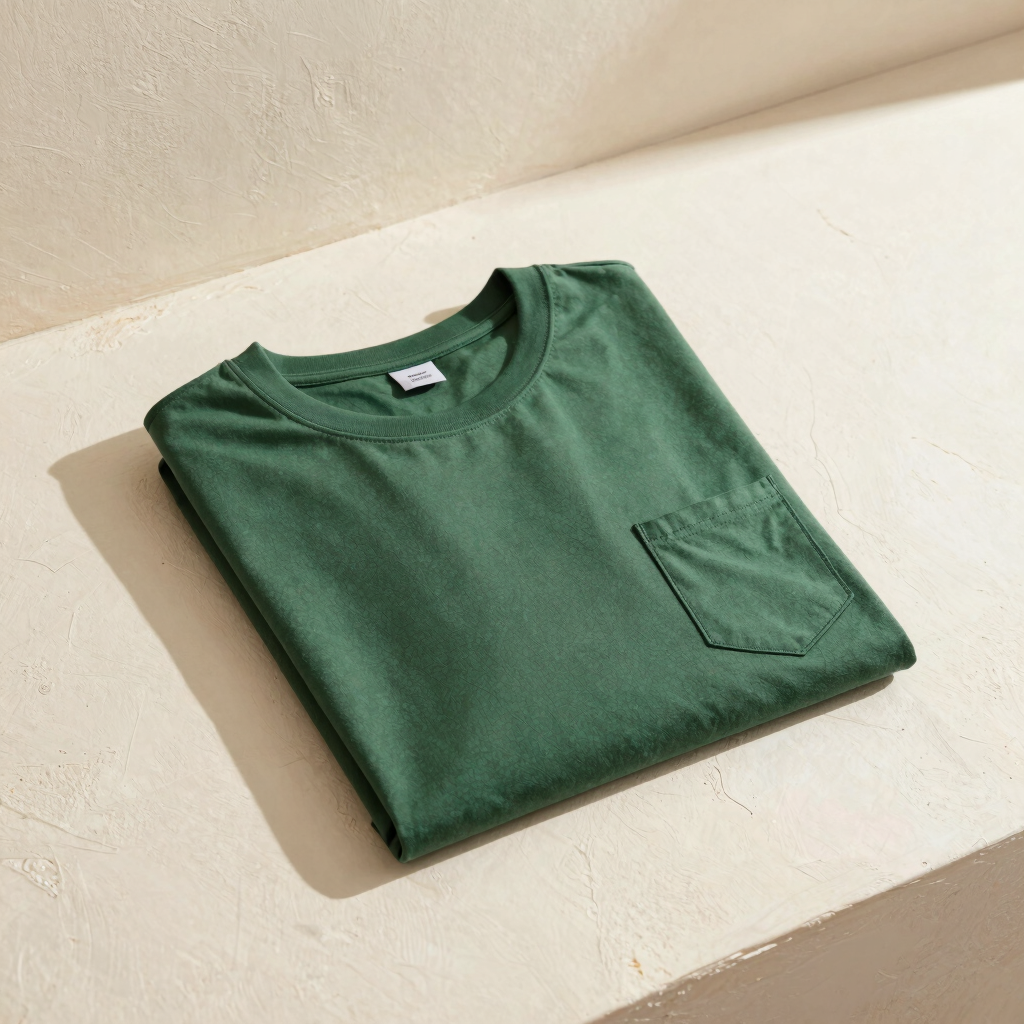 Forest Green Pocket Tee