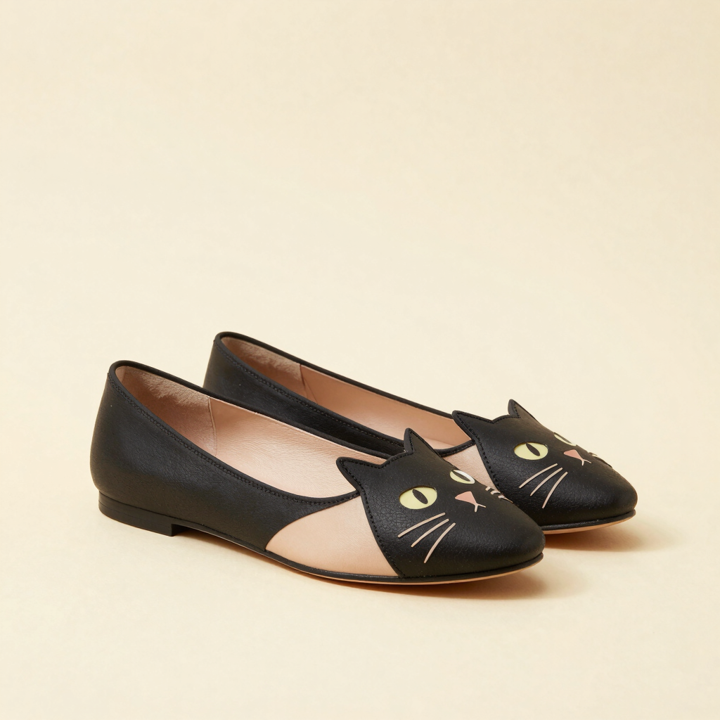Flats Asimétricos Michi Negro (Sample)