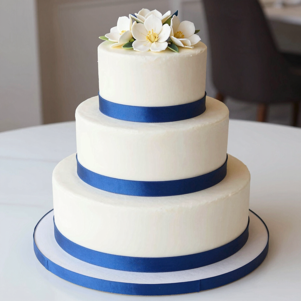 Three-Tier Royal Wedding Cake