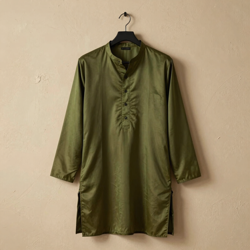 The Olive Breeze Kurta