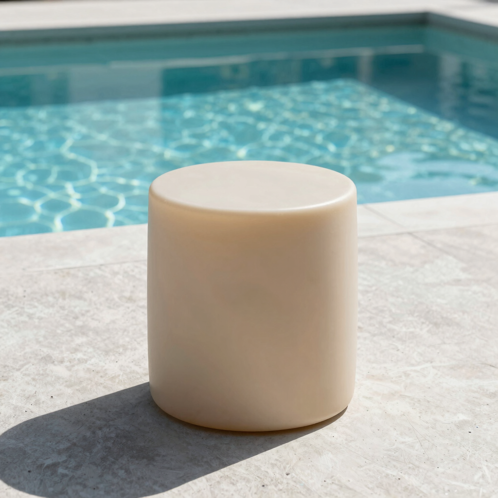 FLOAT Pool Ottoman in Sand