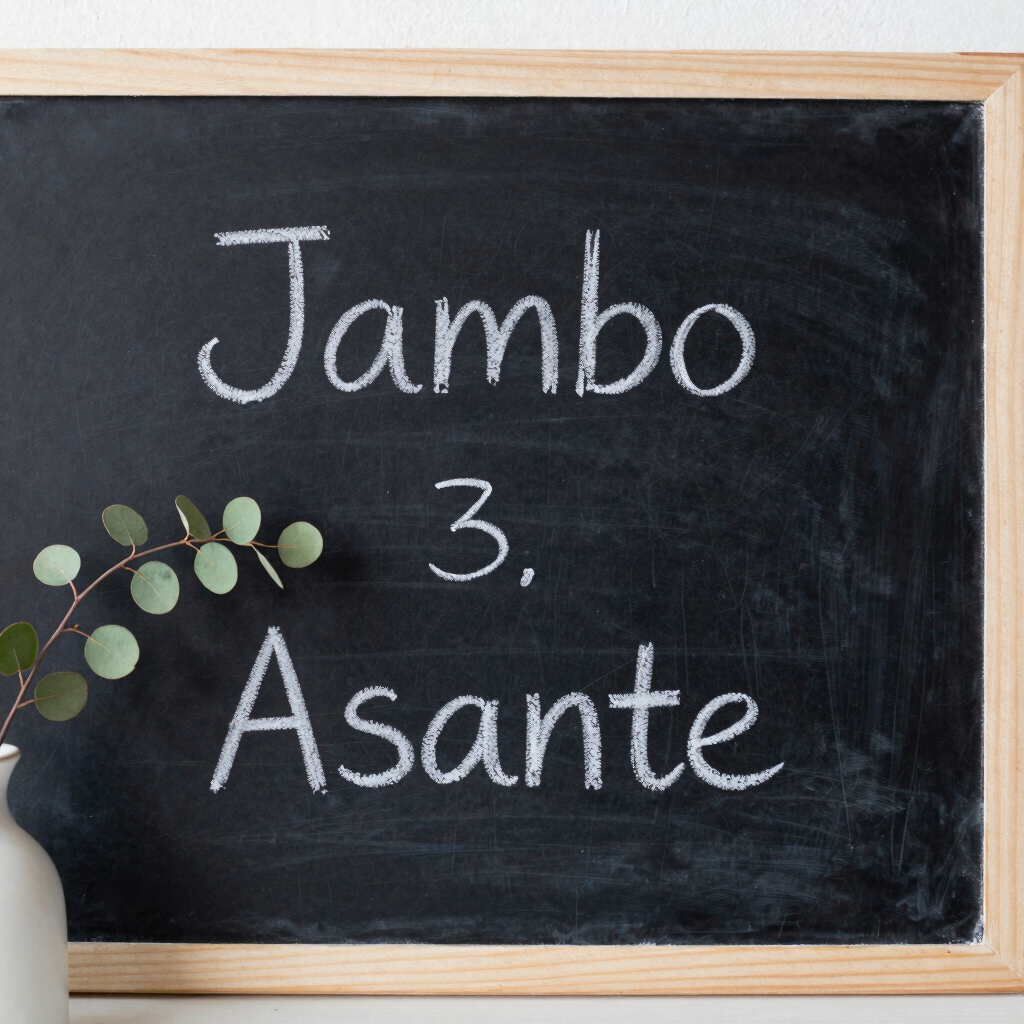 Clase de Swahili para Voluntarios