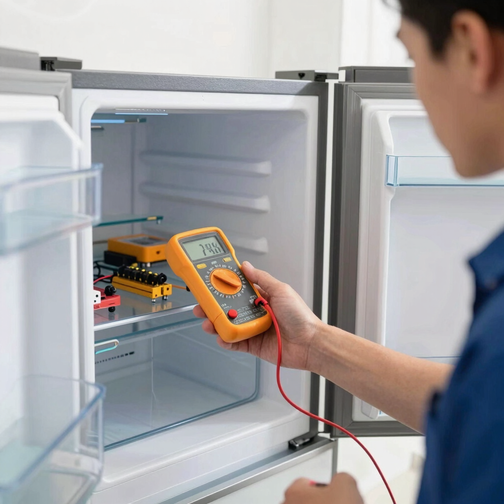 Double-Door Refrigerator Repair