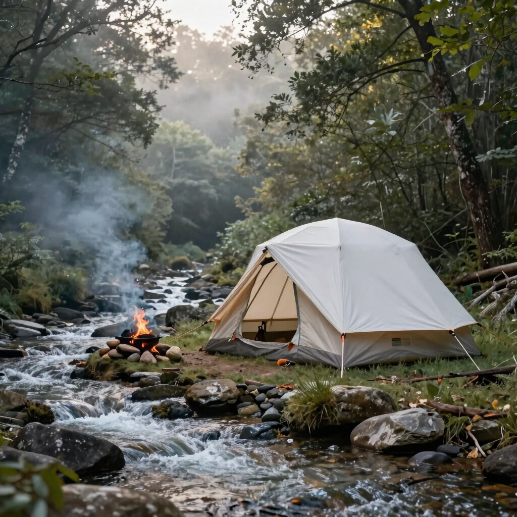 Primitive Creekside Tent Site